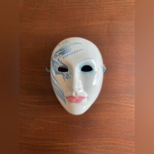 Vintage ceramic mask
